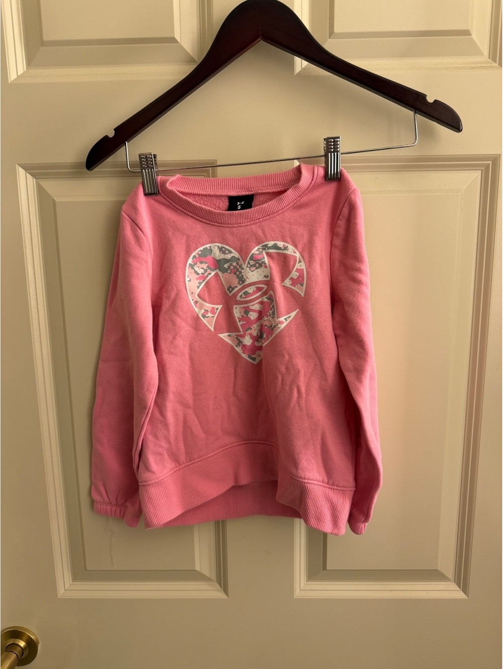 Under Armour Pink Girls' Sweatshirt Size 5 - #1514